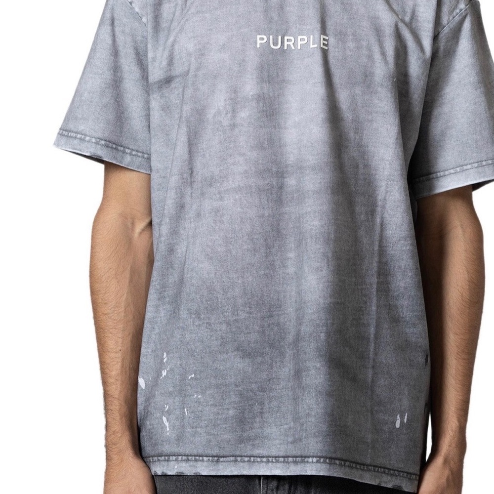 Purple Brand Textured Jersey Short-Sleeve T-Shirt